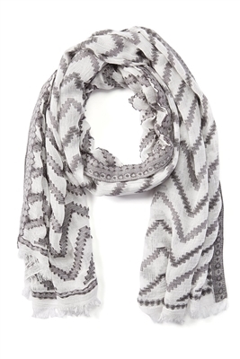 wholesale zigzag scarves - summer fashion scarves