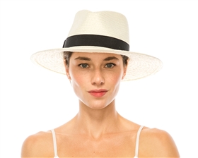 wholesale handwoven straw womens panama hats - womens summer fashion hats wholesale