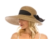Wholesale Summer Hats - Asymmetrical Womens Fashion Straw Lampshade Hats Wholesale - Womens Garden Headwear