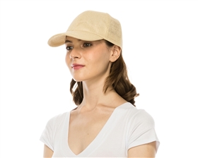 Wholesale Womens Straw Baseball Hats