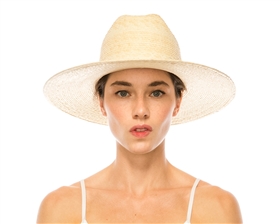 wholesale palm leaf straw cowboy hats