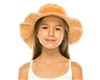 wholesale girls raffia straw sun hats bow
