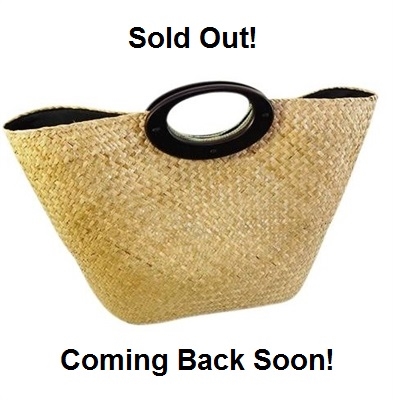 wholesale tote bags oversized seagrass straw handbag