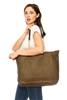wholesale big straw bags - braided shoulder tote bags