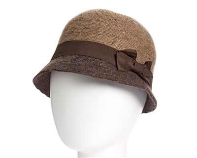 wholesale marled cloche hat