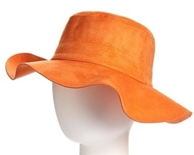 wholesale floppy hats panamas faux suede women's hat