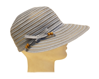wholesale womens sun caps straw and mesh facesaver hat