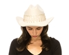 Wholesale Rhinestone Fringe Suede Cowboy Hats - Solid Color Stiff Brim Suede Western Hats Wholesale