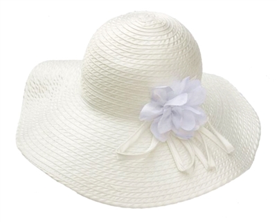 wholesale ladies fancy hats satin braid