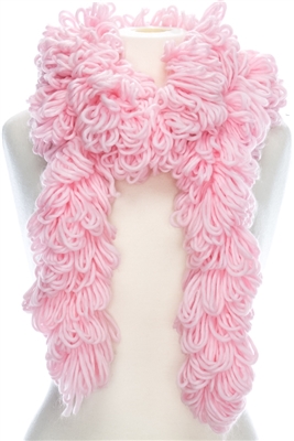 wholesale boas - loopy boa scarves bulk