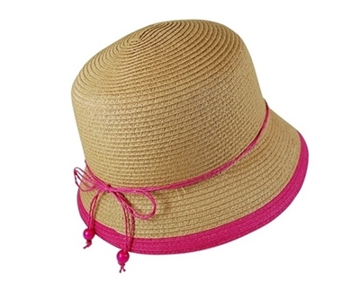 wholesale straw bucket hats summer cloche natural materials