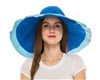 wholesale 2-tone ribbon crusher hat