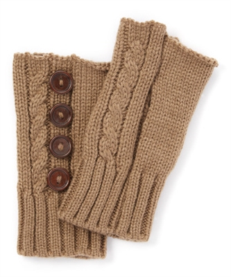 Wholesale Fingerless Gloves - buttons