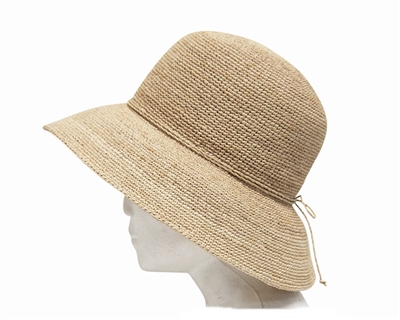 wholesale handwoven organic raffia sun hat