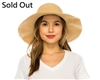 wholesale packable hats womens crusher ribbon hat