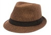 wholesale Summer Linen Fedora - with Defect