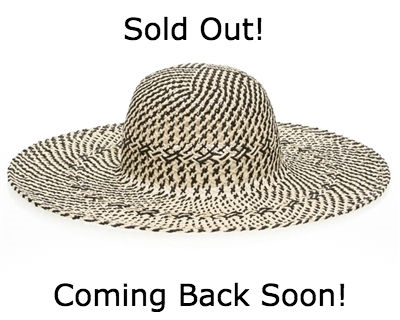 wholesale beach hats - wide brim floppy straw sun hat