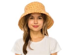 wholesale organic raffia hats