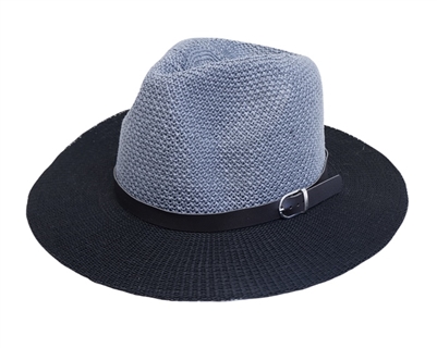 Wholesale Panama Hats for Women - Two Tone Hat