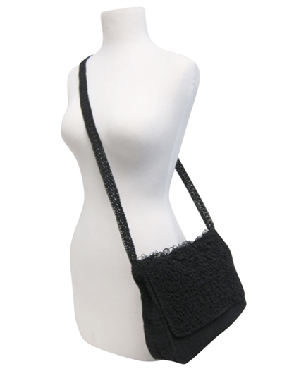 wholesale loopy crochet purse