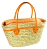 wholesale seagrass tote  pu handles -  defect