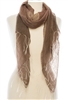 wholesale sheer four-layer scarf