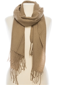 wholesale lightweight basketweave scarves white beige navy orange red