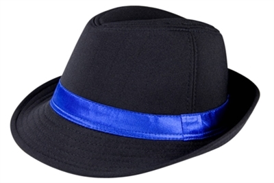 wholesale black fedora hats womens