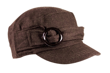 wholesale flannel military cap