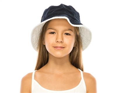 Wholesale Kids Canvas Bucket Hats