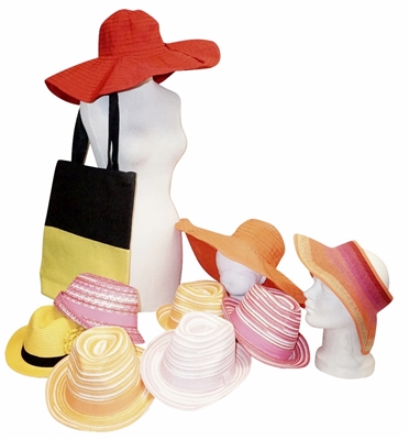 Wholesale Summer Grab Bags - Hats and More