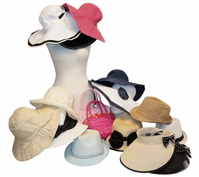 Wholesale Spring Summer Wide Brim Hats and Fedoras Grab Bag