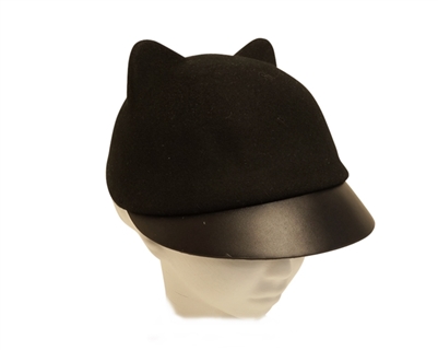 Wholesale Cat Ears Hats - 100 Percent Wool Felt