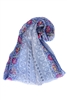 wholesale graphic print silk scarf