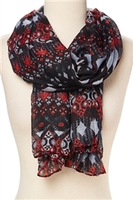 wholesale tribal diamond print scarf