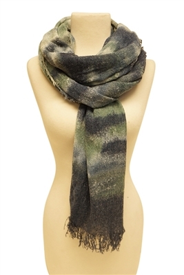 wholesale soft knit scarf - tie dyed