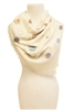 wholesale embroidered dots scarf