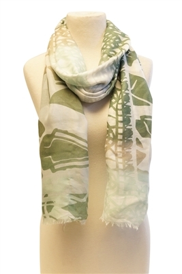 wholesale summer scarves - tribal print