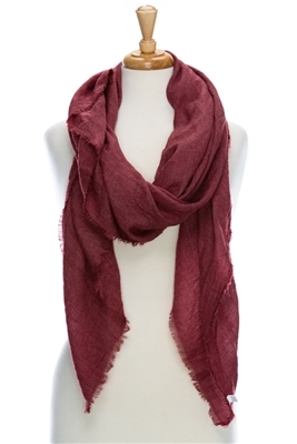 wholesale windowpane plaid scarf