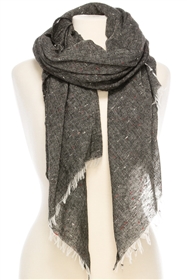 Wholesale Speckled Ash Tone Scarf