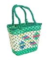 wholesale kids easter baskets - bulk childrens straw basket