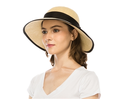 Wholesale Summer Hats - Wholesale Sun Hats - Wholesale Straw Beach Hats - Wholesale hats womens butterfly back hat