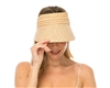 Wholesale heathered color sun visors hats sun hat
