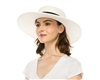 Wholesale Women's Wide Brim Sun Hats Fashion Band - Buy Wholesale Hats