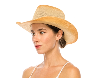 Wholesale Women's Straw Cowboy Hats - Buy Cowgirl Hats Los Angeles California USA Wholesaler - Ladies Cowboy Hats Wholesale Beach Hats