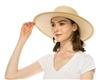 Wholesale Wide Brim Sun Hat Tortoise Shell - Wholesale Womens Resort Hats