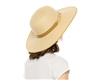 Wholesale Wide Brim Sun Hat Tortoise Shell - Wholesale Womens Resort Hats