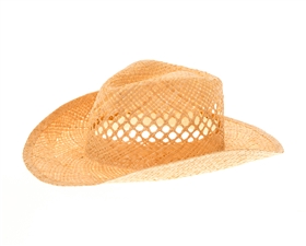 Wholesale Women's Woven Natural Raffia Straw Cowboy Hats - Buy Cowgirl Hats USA Wholesaler - Ladies Cowboy Hats Wholesale