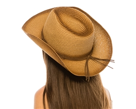 Wholesale Packable Straw Cowboy Hats - Ladies Cowboy Hats Wholesale