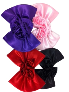 wholesale satin bows for hats